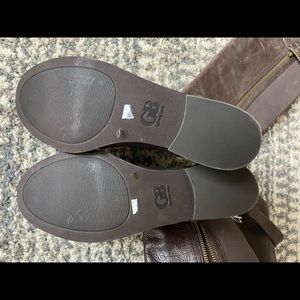 Gianni Binni leather boots. Brand new never worn